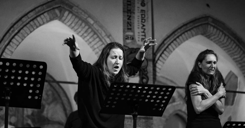 photos of the performance in Pordenone &copy; Ezio Zaia